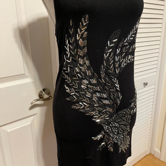 Armani Exchange Long Beaded Tank Top XS - Picture 5 of 6